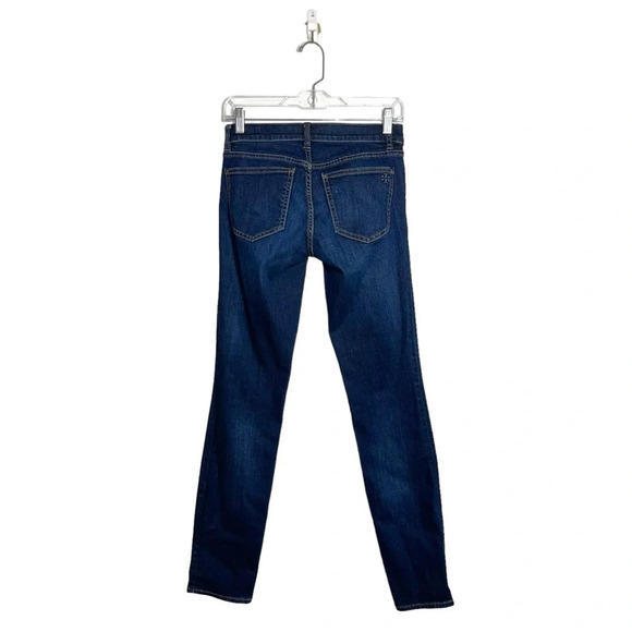 Tory Burch Dark Wash Low Rise Super Skinny Jeans 26 Women’s - Picture 7 of 15